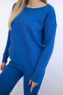 Komplet Bluza + Spodnie chabrowy  
