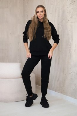 Komplet Bluza + Spodnie czarny  