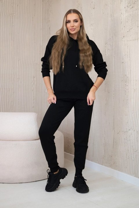 Komplet Bluza + Spodnie czarny Komplet Bluza + Spodnie czarny