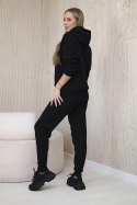 Komplet Bluza + Spodnie czarny  