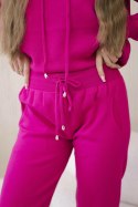 Komplet Bluza + Spodnie fuksja  