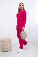 Komplet Bluza + Spodnie fuksja  