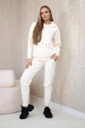 Komplet Bluza + Spodnie jasny beżowy  