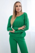 Komplet Bluza + Spodnie zielony  