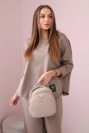 Komplet bawełniany bluza + spodnie fango  
