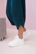 Komplet bawełniany bluza + spodnie morski  