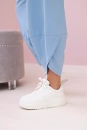 Komplet bawełniany bluza + spodnie niebieski  