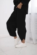 Komplet Punto Milano Winter bluza + spodnie czarny  