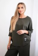 Komplet Punto Milano Winter bluza + spodnie khaki  
