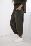 Komplet Punto Milano Winter bluza + spodnie khaki  
