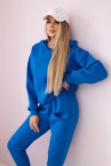 Komplet ocieplany bluza + spodnie chabrowy  
