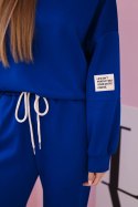 Komplet bluza + spodnie masełko chabrowy  