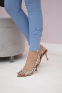 Spodnie kolorowy jeans z kokardką jeans  