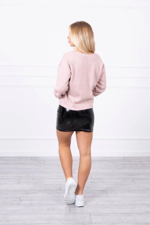 Spódniczka z ozdobnymi suwakami czarna