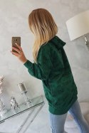 Bluza z napisami zielona
