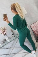 Komplet dresowy zielony