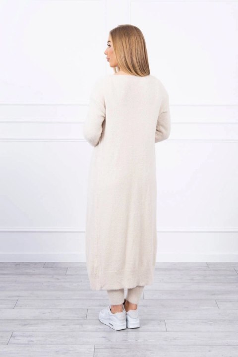 Komplet swetrowy alpaka beżowy