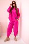 Komplet new punto bluza + spodnie różowy