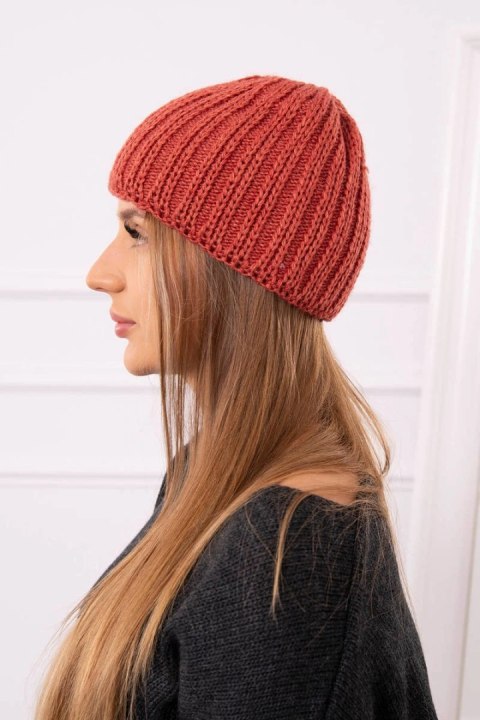 Czapka damska Rebeka K345 bordowa