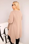 Tunika damska Plus Size bawełniana o asymetrycznym kroju fango
