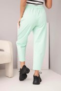Spodnie z kieszeniami Summer Punto miętowe