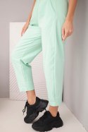 Spodnie z kieszeniami Summer Punto miętowe