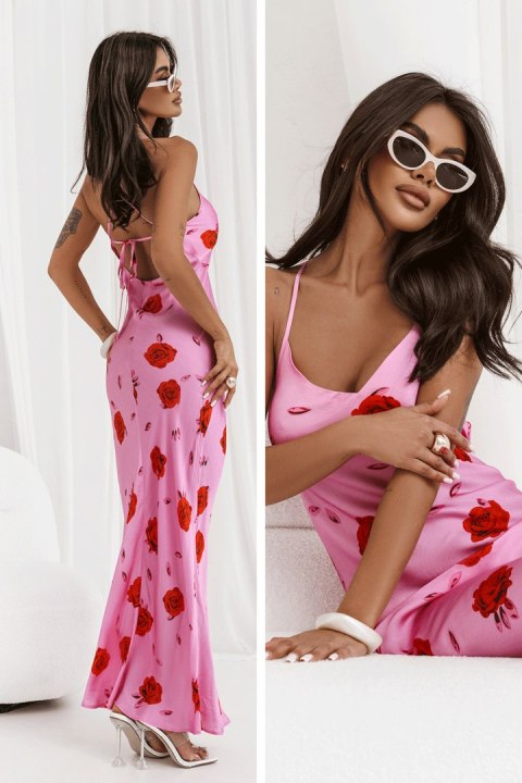 Bieliźniana sukienka Lisa w róże