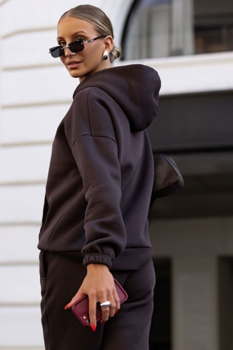 Czekoladowy komplet dresowy ZOEY