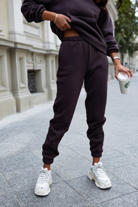 Czekoladowy komplet dresowy ZOEY