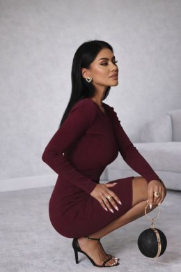 Elastyczna sukienka w prążek NOLIA