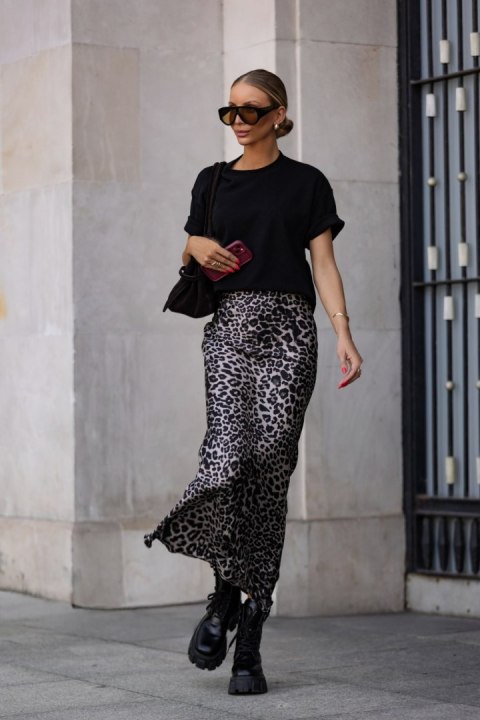 Spódnica w panterkę KAMI