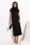 Czarna midi sukienka ZELIA