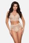 Majtki Figi damskie Model BBL 186 Beige - Babell