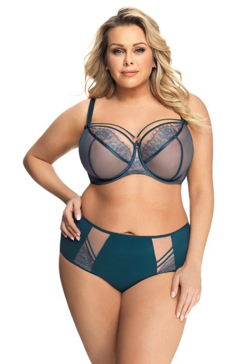 Biustonosz Soft Model Paradise K496 Green - Gorsenia Lingerie Biustonosz Soft Model Paradise K496 Green - Gorsenia Lingerie