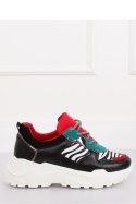 Buty sportowe Sneakersy damskie LV87P-1 BLACKA - Inello