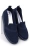 Buty sportowe Tenisówki damskie wsuwane COMBE NAVY - Inello
