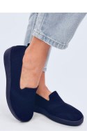 Buty sportowe Tenisówki damskie wsuwane COMBE NAVY - Inello