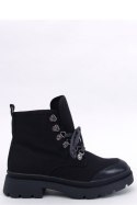 Buty sportowe Trampki damskie trekkingowe VANDER BLACK - Inello