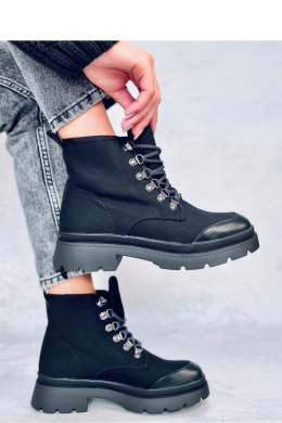 Buty sportowe Trampki damskie trekkingowe VANDER BLACK - Inello