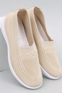 Buty sportowe Tenisówki damskie wsuwane DIDIER BEIGE - Inello