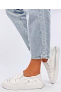 Buty sportowe Trampki damskie ażurowe TOWNS WHITE - Inello