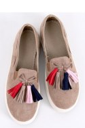 Buty sportowe Trampki damskie SALMA KHAKI - Inello
