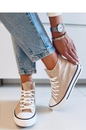 Buty sportowe Trampki za kostkę JUDE KHAKI - Inello