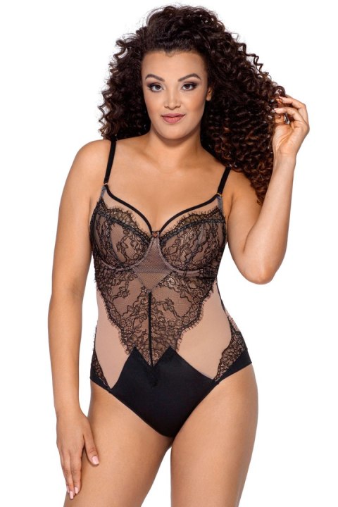 Body damskie Model Jardin Black - Ava Body damskie Model Jardin Black - Ava