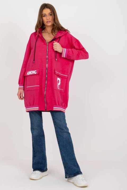 Bluza Damska Model RV-BL-8149.91P Fuksja - Relevance Bluza Damska Model RV-BL-8149.91P Fuksja - Relevance