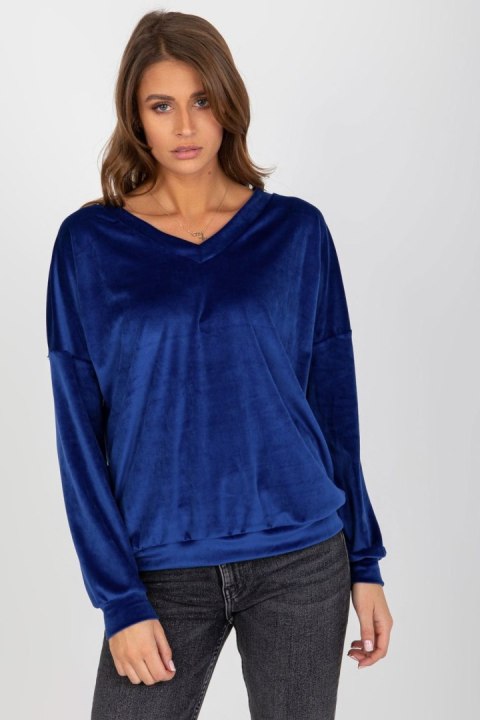 Bluza Damska Model RV-BL-8441.07P Cobalt - Relevance Bluza Damska Model RV-BL-8441.07P Cobalt - Relevance