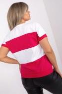 Bluzka damska T-shirt Plus Size  Model RV-BZ-8640-1.92P Fuksja - Relevance