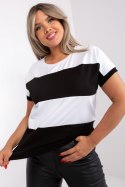 Bluzka damska T-shirt Plus Size Model RV-BZ-8640-1.92P Ecru - Relevance