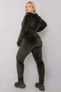 Komplet damski bluza spodnie dres Model RV-KMPL-5961.18X Khaki - Relevance
