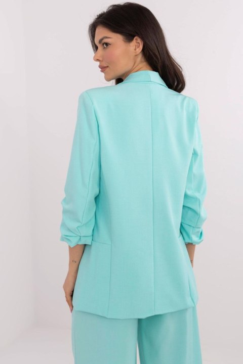 Marynarka Model DHJ-MA-2766-1.15 Mint - Italy Moda Marynarka Model DHJ-MA-2766-1.15 Mint - Italy Moda